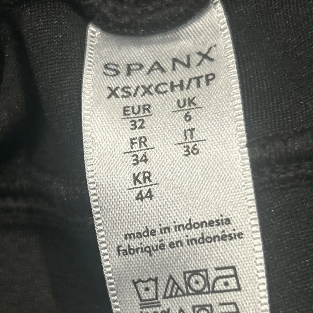 SPANX Black Track Pants - Picture 5 of 7